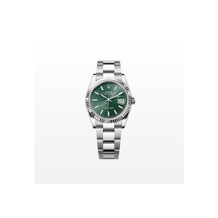 Rolex DatejustUnworn 2026 Datejust 36mm Stainless Steel Green Oyster 126234-0052