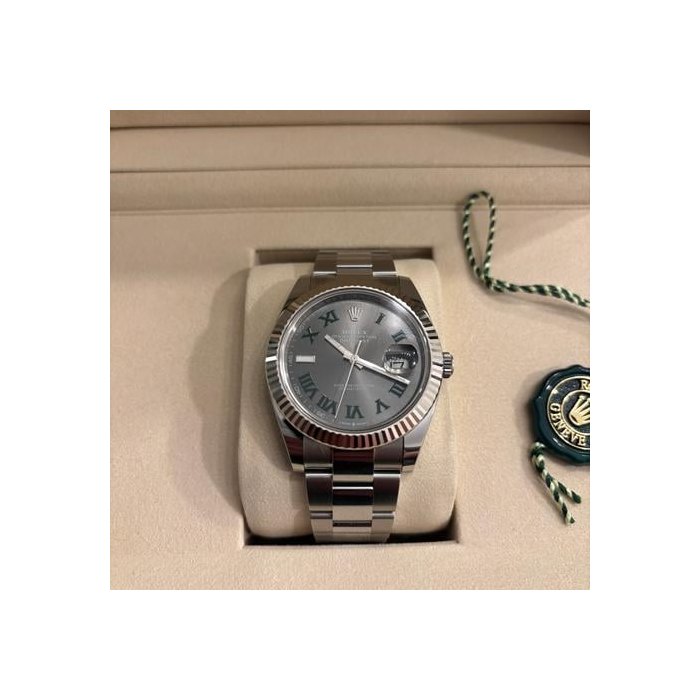 Rolex Rolex Datejust41 2026 Rolex Datejust 41 126334 Wimbledon Slate Dial, Price & Market Data