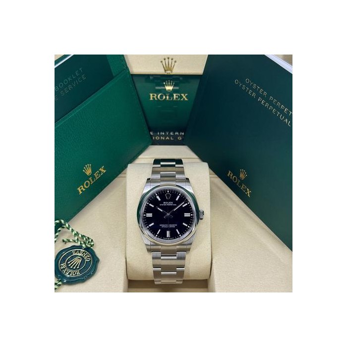Rolex Oyster PerpetualUnworn 2026 Oyster Perpetual 36mm Stainless Steel Black 126000-0014