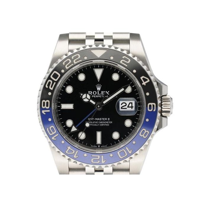 Rolex GMT-Master II126710BLNR "Batgirl" Mens Watch Box Papers