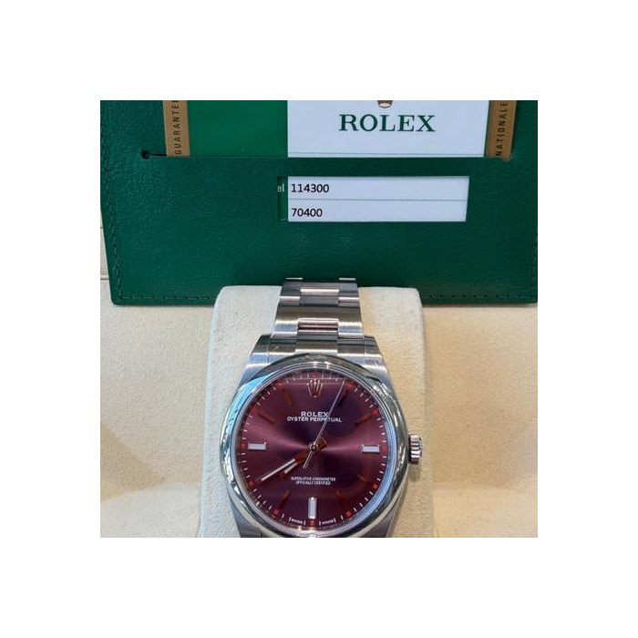 Rolex Oyster Perpetual39 Full Set - 2019 Ref. 114300