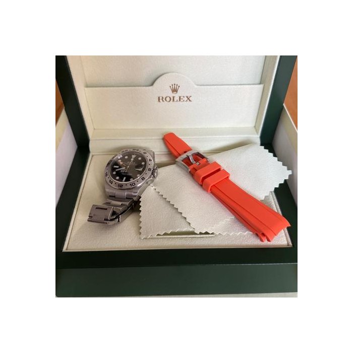 Rolex Explorer IIOyster Perpetual Explorer II 216570 Black with Orange
