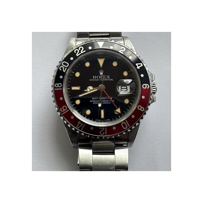 Rolex Rolex GMT-Master IIFat Lady - No Date 1984 Full Set, Price & Market Data