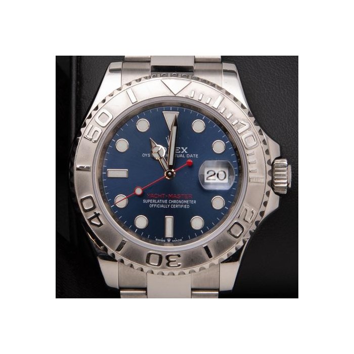 Rolex Yacht-Master40 BOX & PAPER Platinum Timing Bezel Ref. 126622