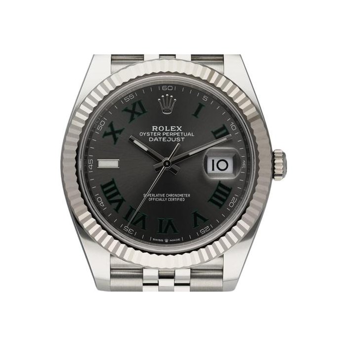 Rolex Datejust41 Wimbledon 126334 Stainless Steel Mens Watch