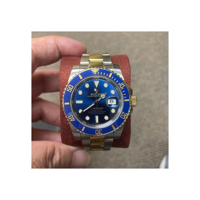 Rolex Submariner DateUnpolished Rolex bluesy Ref. 116613LB