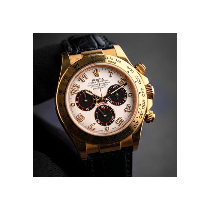 Rolex DaytonaYellow Gold Panda Dial Ref. 116518