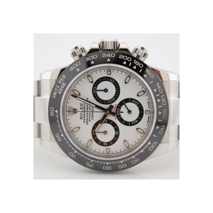 Rolex Daytona2017 Cosmograph Daytona Steel Panda White Dial 40mm Watch 116500LN