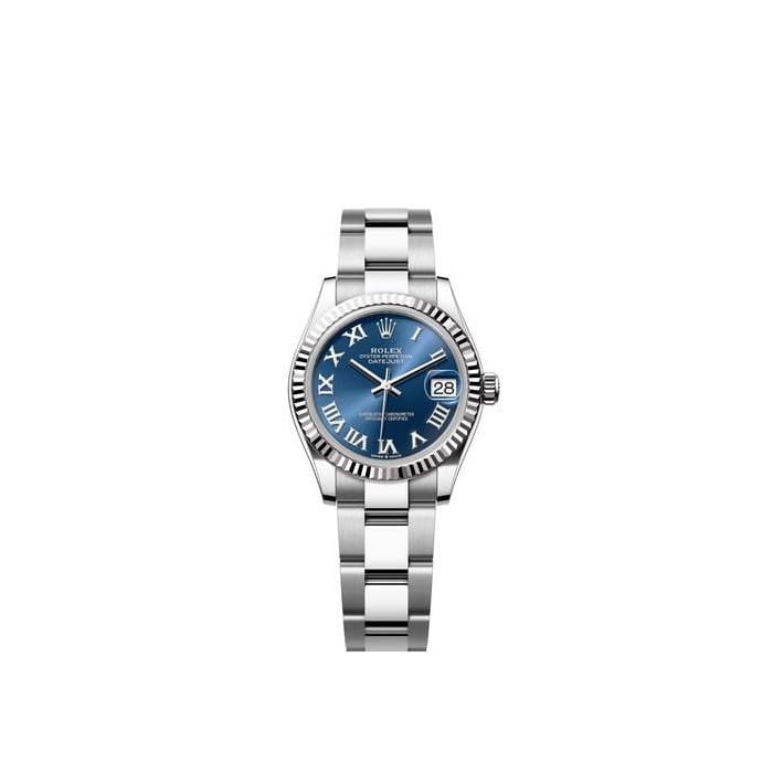 Rolex Datejust31 NEW 2026 Blue Roman Dial Stainless Steel Fluted Oyster Bracelet Ref. 278274