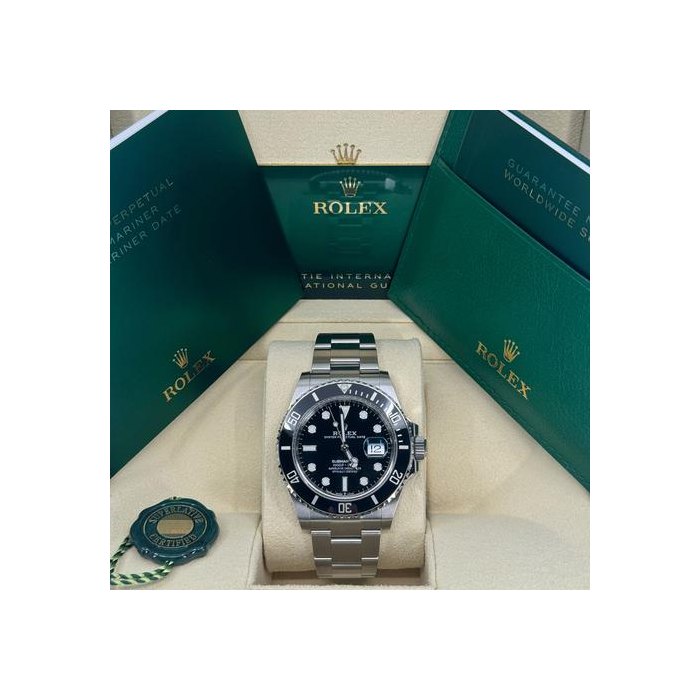 Rolex Submariner DateMint 2024 Submariner 41mm Stainless Steel Date Black 126610LN