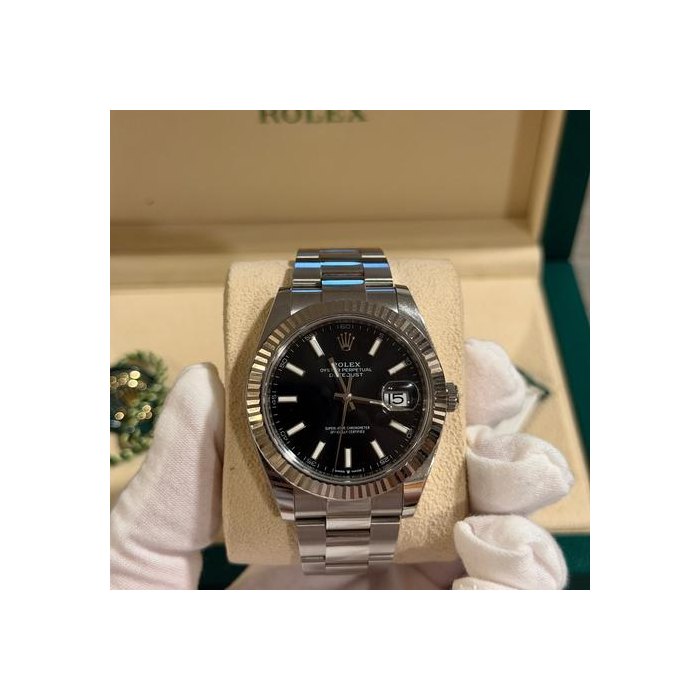 Rolex Datejust41 2024 Black Dial. First Owner. Ref. 126334