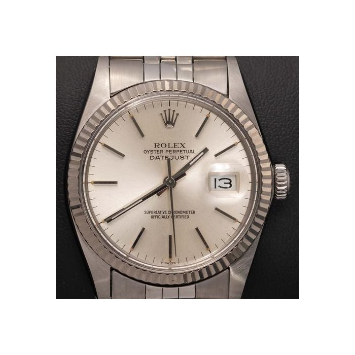 Rolex Datejust36 BOX & PAPER Silver Dial Ref. 16014