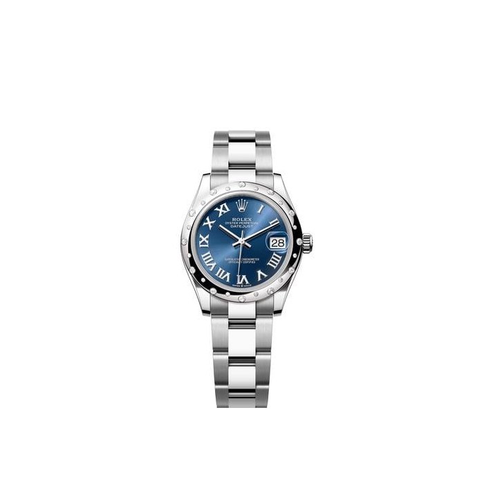 Rolex Rolex Datejust31 Blue Roman Dial Stainless Steel Scattered Diamond Bezel Oyster Bracelet, Price & Market Data