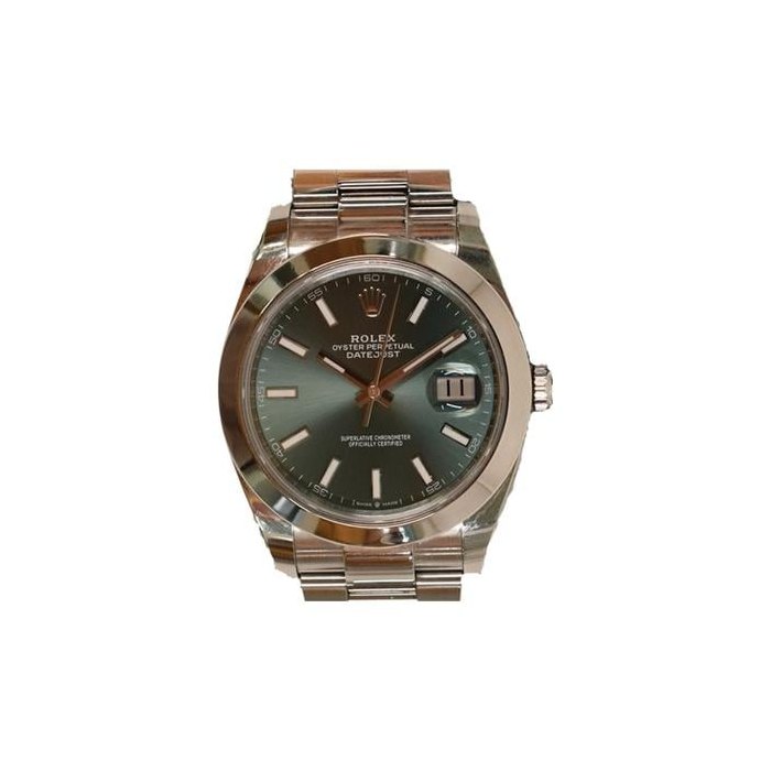 Rolex Datejust41 Stainless Steel Mint Green Dial 126300
