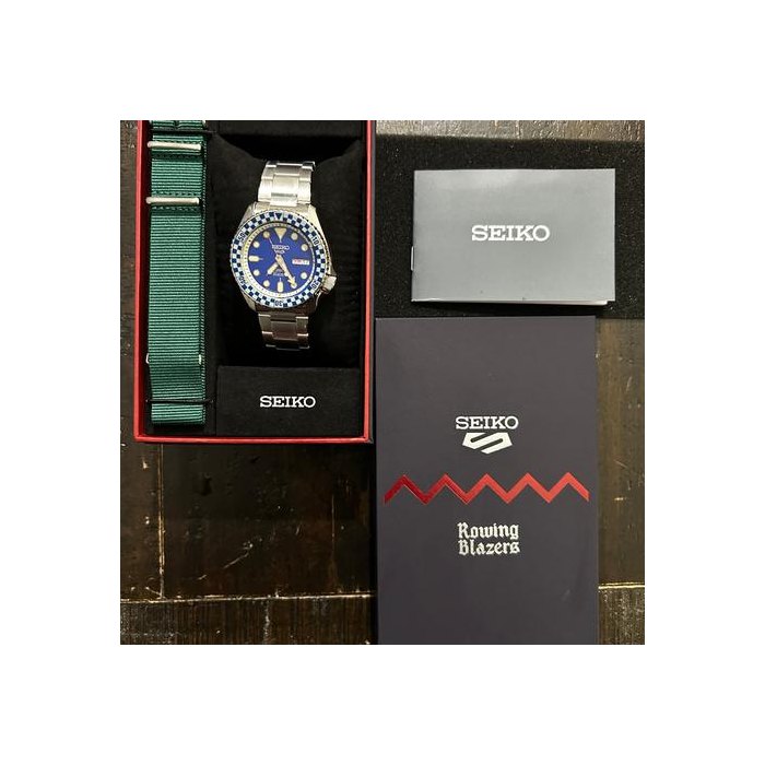 Seiko 5 SportsRowing Blazers Full Set Ref. SRPM19