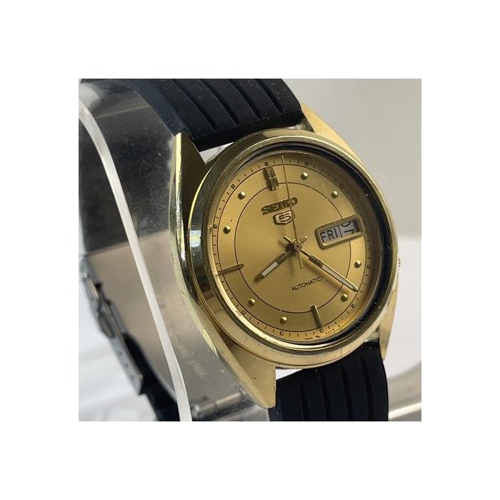 Seiko 5Automatic Calendar Day Date Two tone Dial Ref.709-3040 Made in Japan Ref. 7009-3040