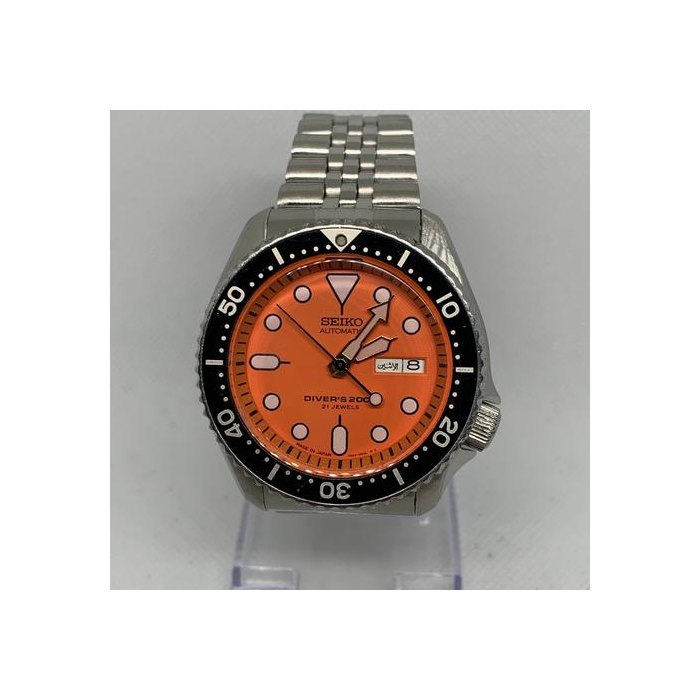 Seiko ScubaMade in JAPAN Near MINT SEIKO 7S26-0020 ORANGE Automatic Men's Watch