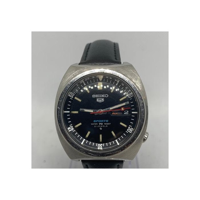 SeikoVintage Seiko 5 baby pogue sports automatic 6119-6023 original Water 70 Proof 21 J