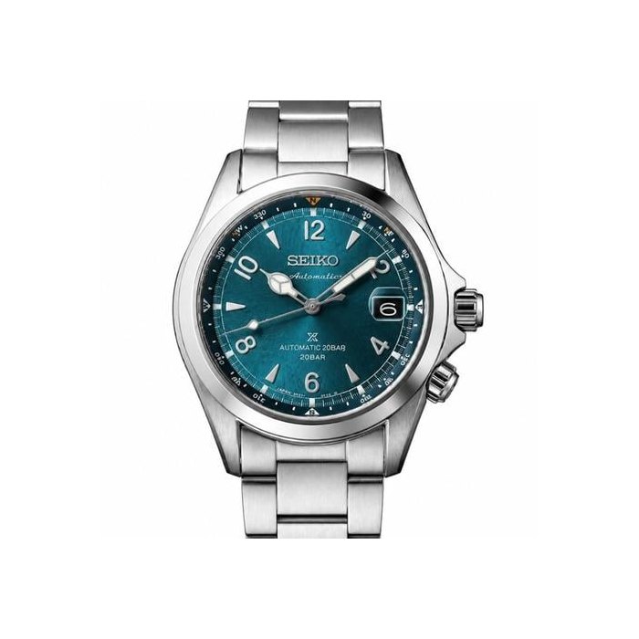 SeikoProspex Alpinist Teal Dial - in a hue pulled from the archives SPB503 BNIB Complete Set