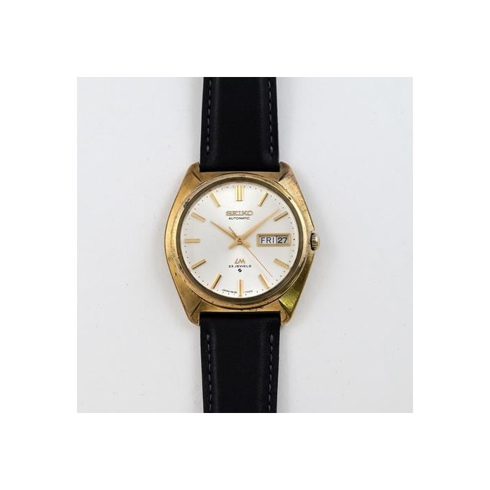 Seiko Lord Matic23 Jewels Vintage Watch SGP Gold Automatic Ref.5606-7000
