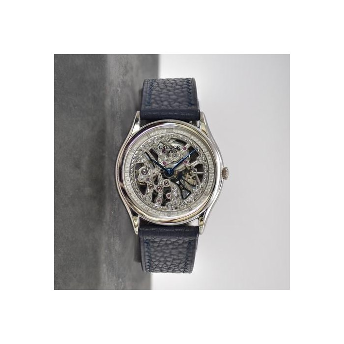 Seiko Seiko CredorSigno Skeleton GZBD007 - 18K White Gold Cal. 6899 Extremely rare Shop Original only 20 made, Price & Market Data