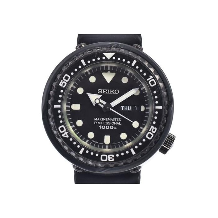 SeikoProspec Marine Master 7C46-0ACH0/SBBN025 Quartz Men's Watch O #148938