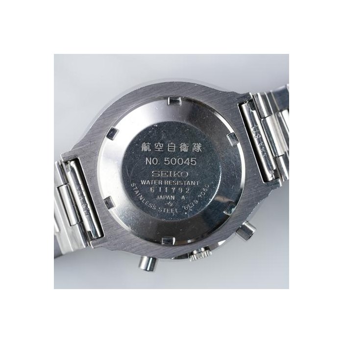 Seiko 5 SportsRare JASDF Japan Air Self-Defense Force Engraved／Seiko 5 Sports Speed-Timer／6139-7060
