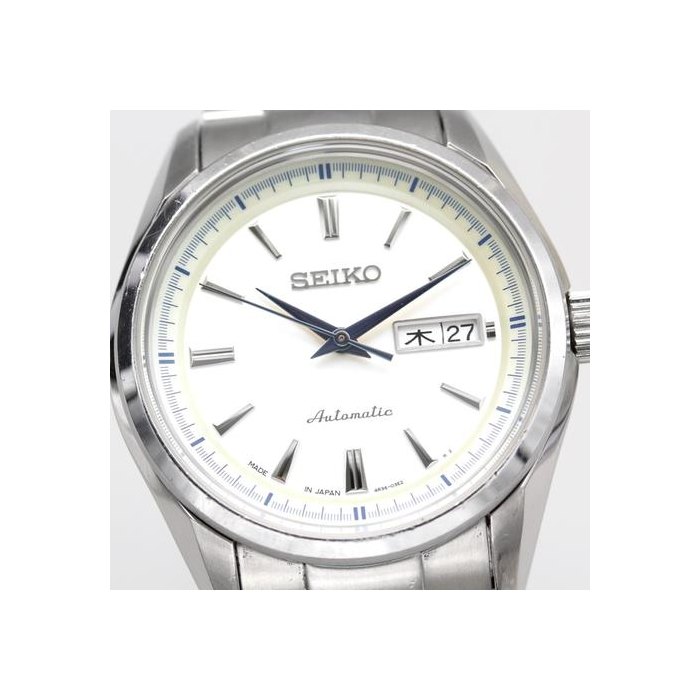 Seiko PresageNear MINT SEIKO Presage 4R36-03H0 White Dial 41mm Automatic Men's Watch JAPAN