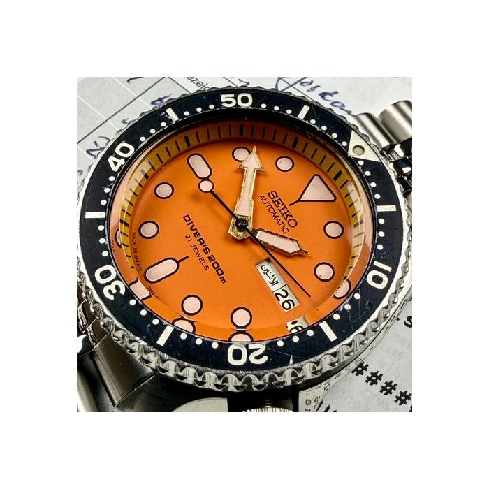 Seiko ScubaDiver’s 200 m SKX011j Automatic,,JAPAN A’’ New Jubilee 7S26B