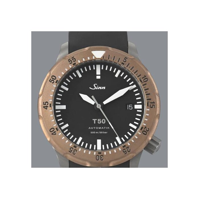SinnT50 GBDR 1052.020 | Titanium&Bronze | Date | Box&Papers