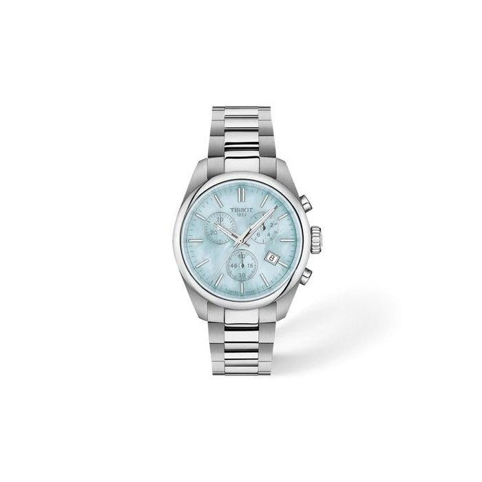 TissotPR 100 36mm Blue Mother of Pearl Stainless Steel Watch T1502171113100