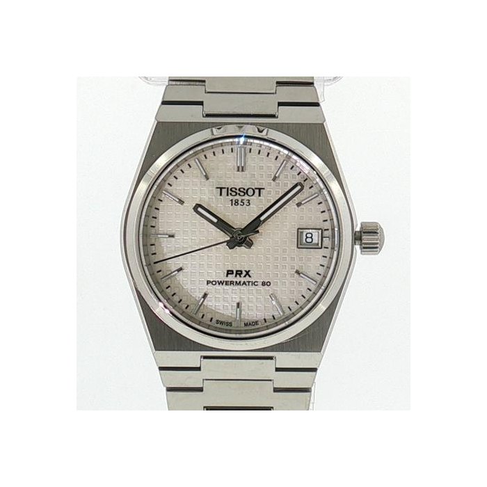 Tissot PRX Powermatic 80Mother Of Pearl Powermatic 80 35MM T1372071111100 BNIB Complete Set