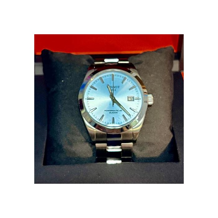 Tissot GentlemanFull Set - Tiffany Blue Dial Ref. T1274071135100