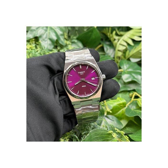 TissotPRX Purple Quartz 40mm T1374101140100