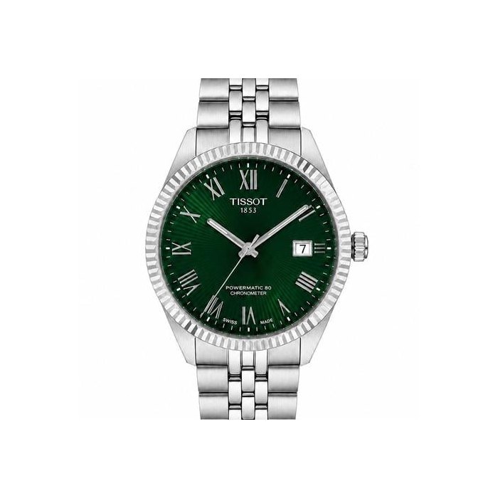 Tissot Ballade Powermatic 80 COSC39mm Green Dial T1564081109300 BNIB Complete Set