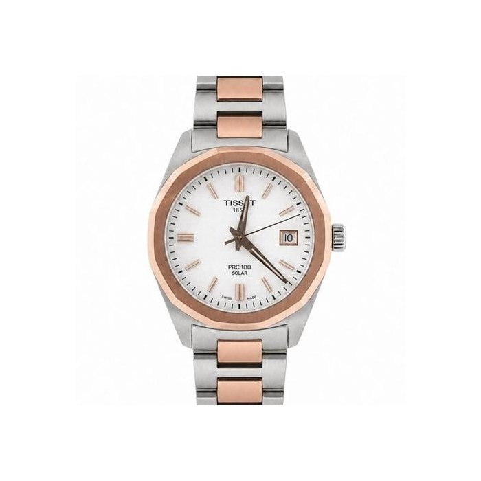 Tissot PRC 100Solar 34mm T1518222211100 BNIB Complete Set Ref. T151.822.22.111.00