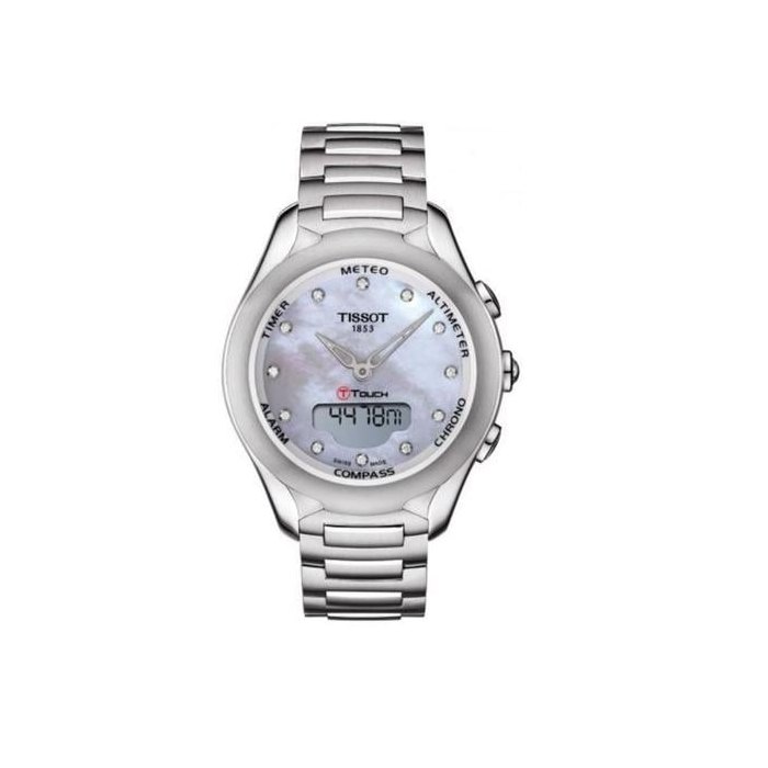 Tissot TouchT Touch Mother of Pearl Diamond T075.220.11.106.00