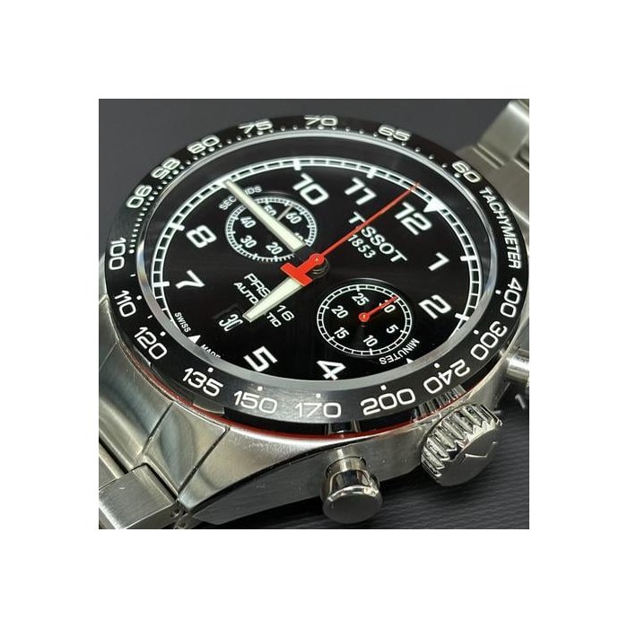 Tissot Tissot T-SportAutomatic Black Dial Stainless Men's Watch Beautiful Chronograph in Like-New Condition, Price & Market Data