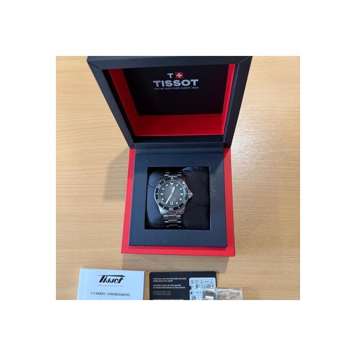 Tissot Seastar 1000Full set • Doos & papieren • Zeer mooie staat Ref. T1208071105100