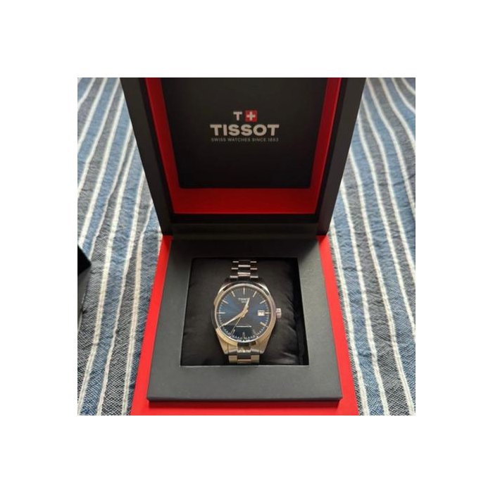 Tissot Gentleman38mm Blue Dial Watch Ref. T1658071104100