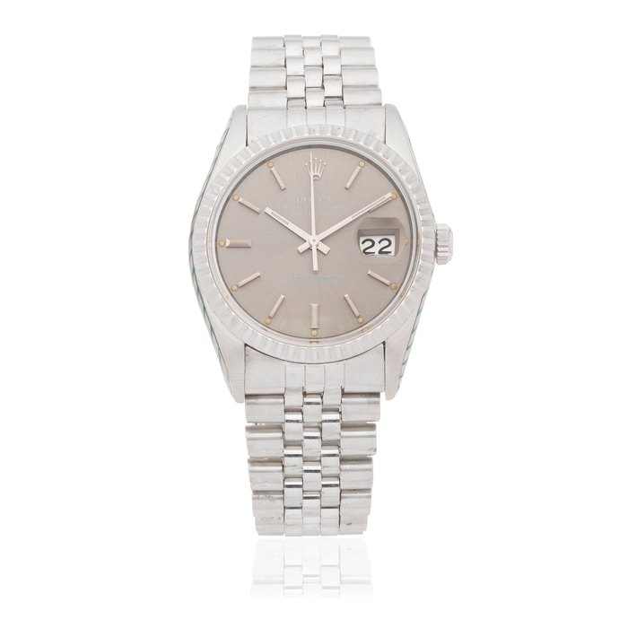 Rolex. A recently serviced stainless steel automatic calendar wristwatch Datejust, Ref: 16030, Circa 1981