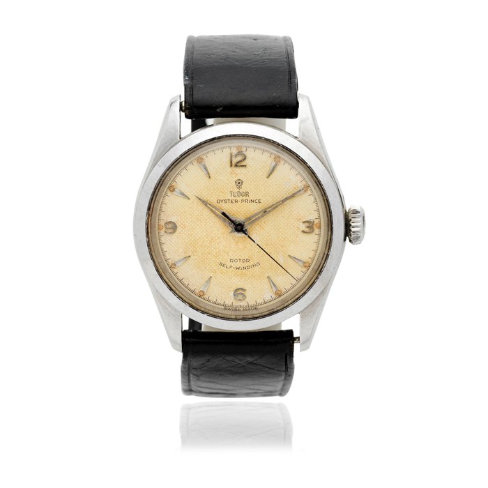 Omega Tudor. A stainless steel automatic wristwatch Oyster-Prince, Ref: 7909, Circa 1960