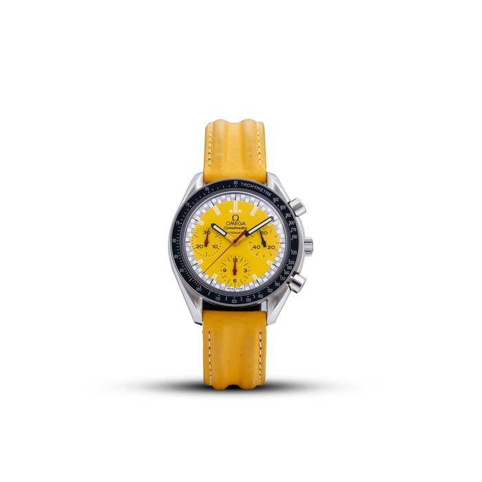 Omega OMEGA | SPEEDMASTER SCHUMACHER, REF.3510, A STAINLESS STEEL CHRONOGRAPH WRISTWATCH, CIRCA 1996