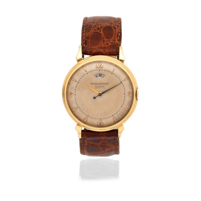 Jaeger-LeCoultre Jaeger-LeCoultre. An 18K gold bumper automatic wristwatch with power reserve indication Circa 1949, Price & Market Data