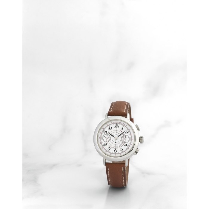 Eberhard & Co. Chronographe bracelet en acier mouvement automatique Eberhard & Co. A stainless steel automatic chronograph wristwatch Ref: 31931, Circa 2008