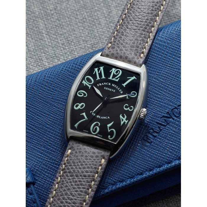 FRANCK MULLER | CASABLANCA, REF.2852, A STAINLESS STEEL WRISTWATCH, CIRCA 2000