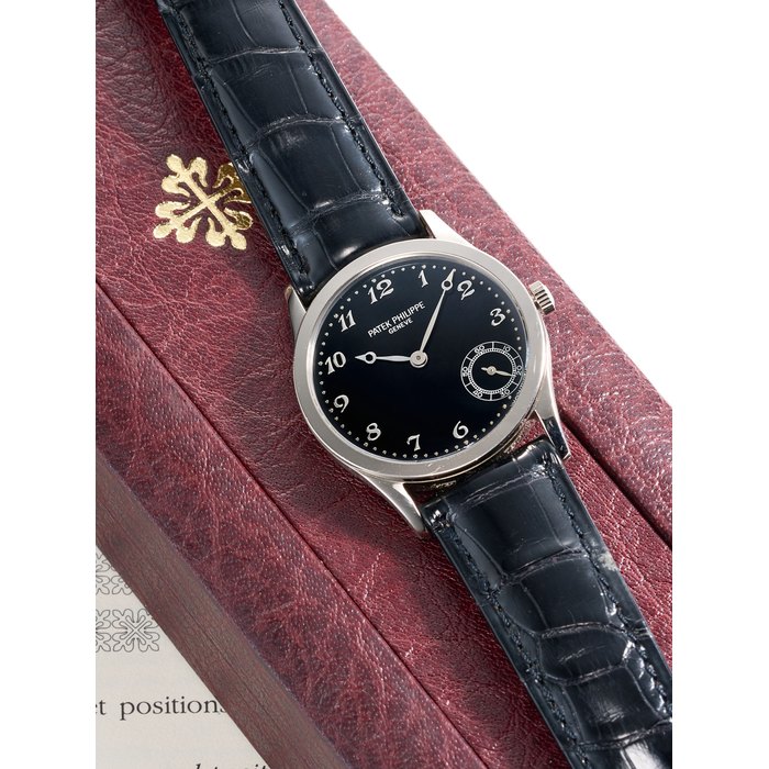 PATEK PHILIPPE | CALATRAVA, REF.5026G, A FINE WHITE GOLD WRISTWATCH, CIRCA 1997