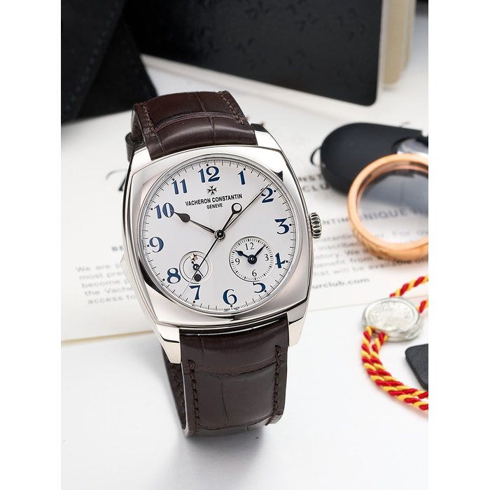 VACHERON CONSTANTIN | HARMONY DUAL TIME - 260TH ANNIVERSARY, REF.7810S, A LIMITED EDITION WHITE GOLD DUAL TIME WRISTWATCH WITH DAY/NIGHT INDICATION, CIRCA 2018