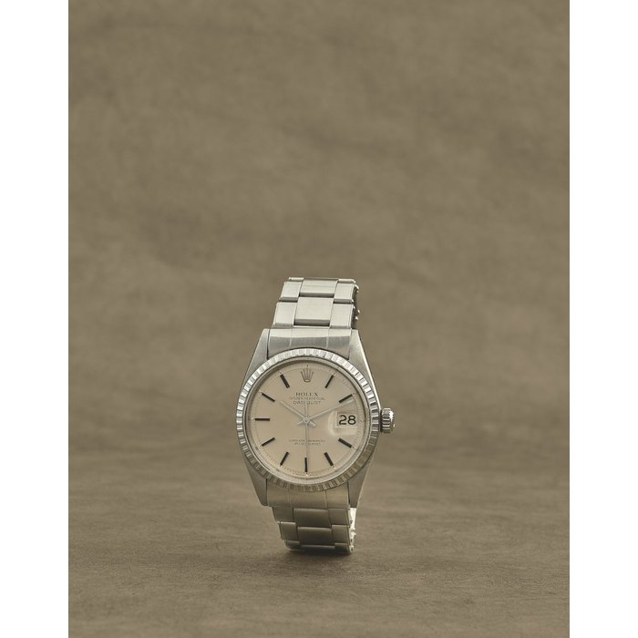 Rolex. Montre bracelet en acier avec date mouvement automatique Rolex. A stainless steel automatic calendar bracelet watch Datejust, Ref: 1603, Circa 1968