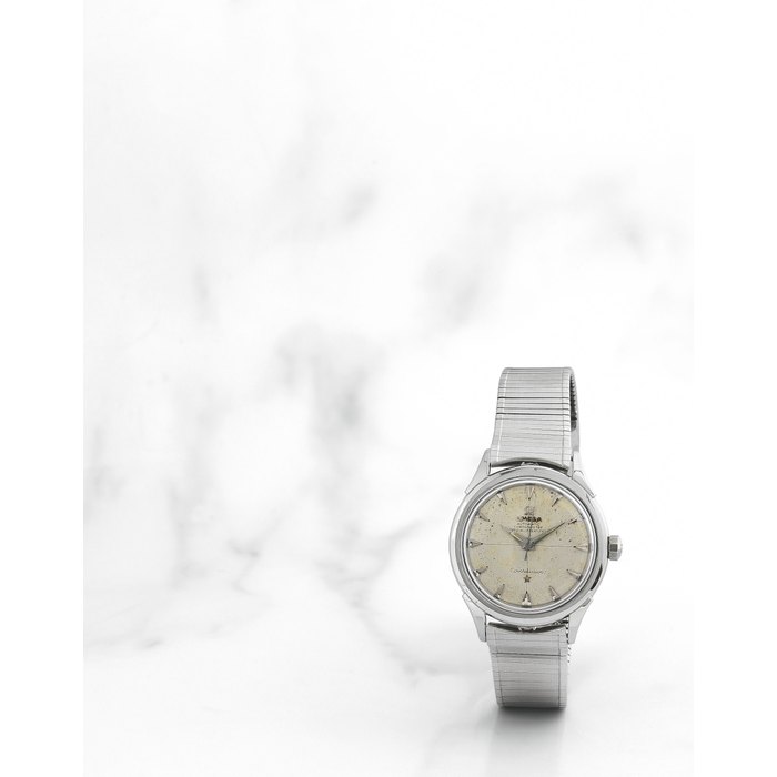 Omega. Montre bracelet en acier mouvement automatique Omega. A stainless steel automatic bracelet watch Constellation, Ref: 2852.13SC, Circa 1956